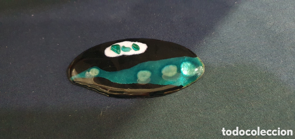 Joyeria: Broche en esmalte. (L57)
