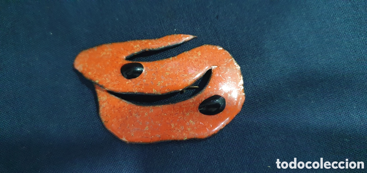 Joyeria: Broche en esmalte. (L57) - Foto 2
