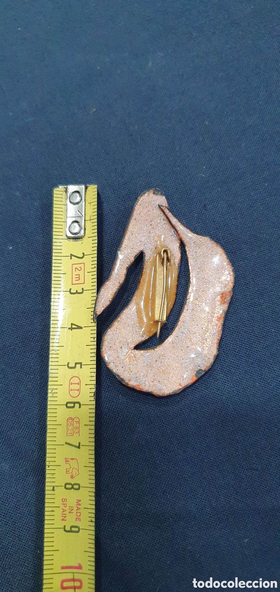 Joyeria: Broche en esmalte. (L57) - Foto 3