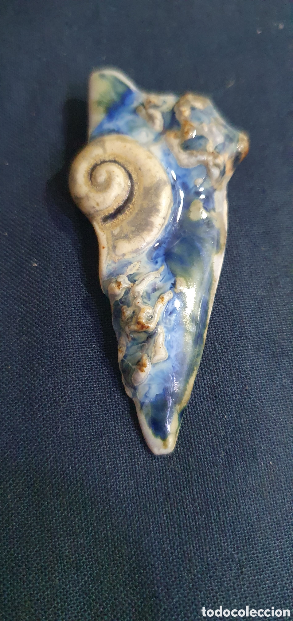 Joyeria: Broche en porcelana. (L57) - Foto 4