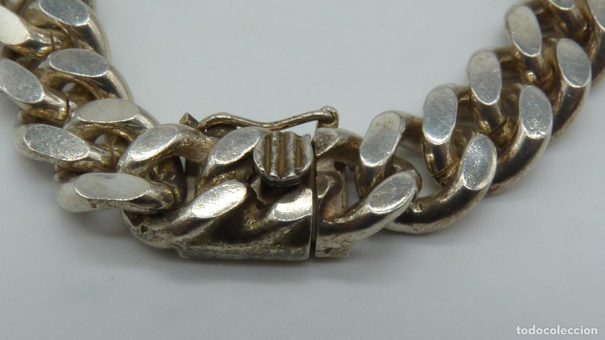 Joyeria: PULSERA BARBADA CON PLACA EN PLATA DE LEY (925MM.) - Foto 7