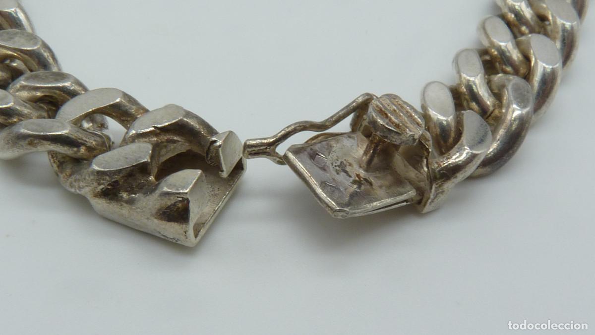 Joyeria: PULSERA BARBADA CON PLACA EN PLATA DE LEY (925MM.) - Foto 6