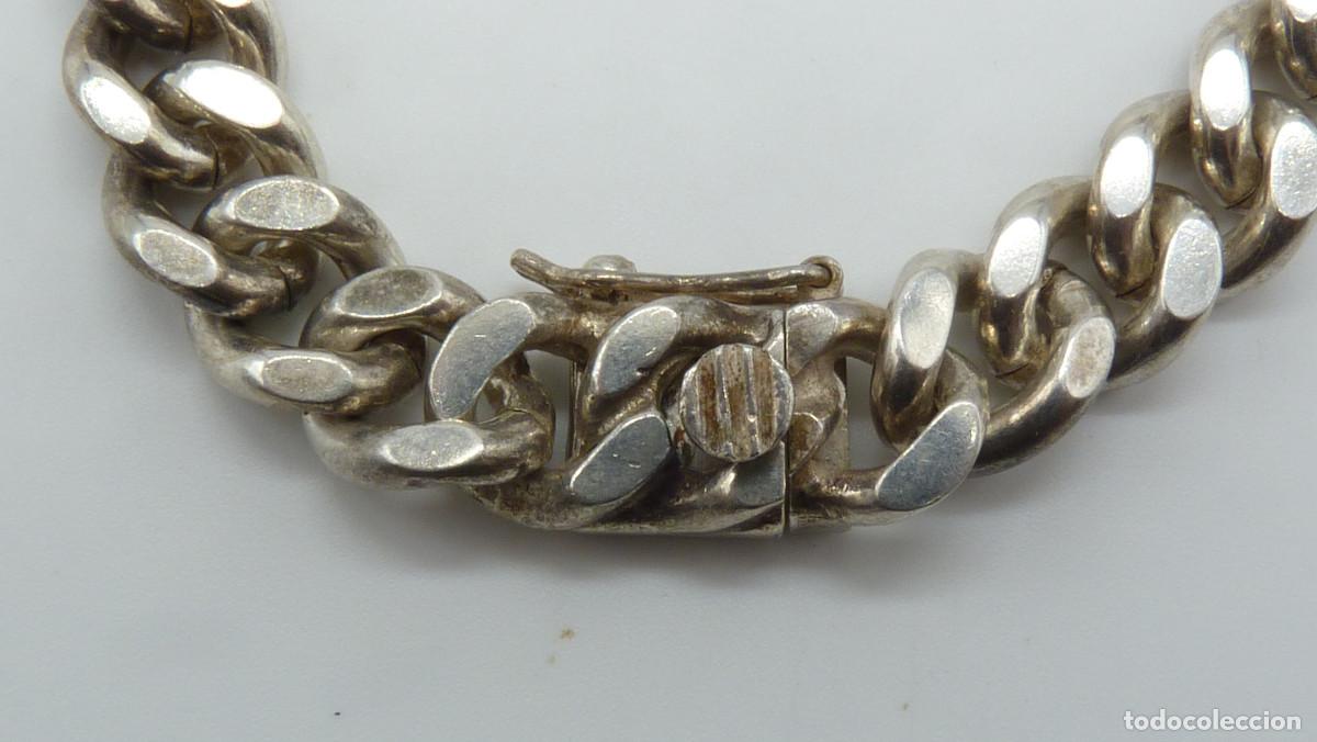 Joyeria: PULSERA BARBADA CON PLACA EN PLATA DE LEY (925MM.) - Foto 8