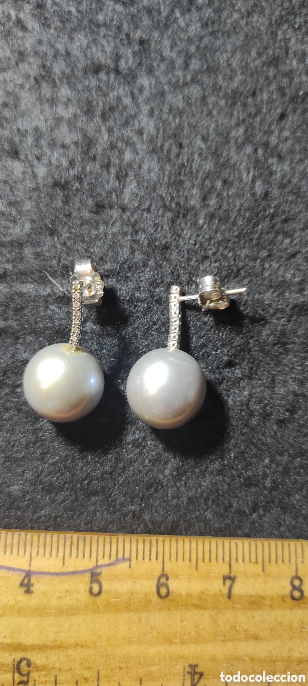 Joyeria: Pendientes de perlas y oro 18K RAJOLA