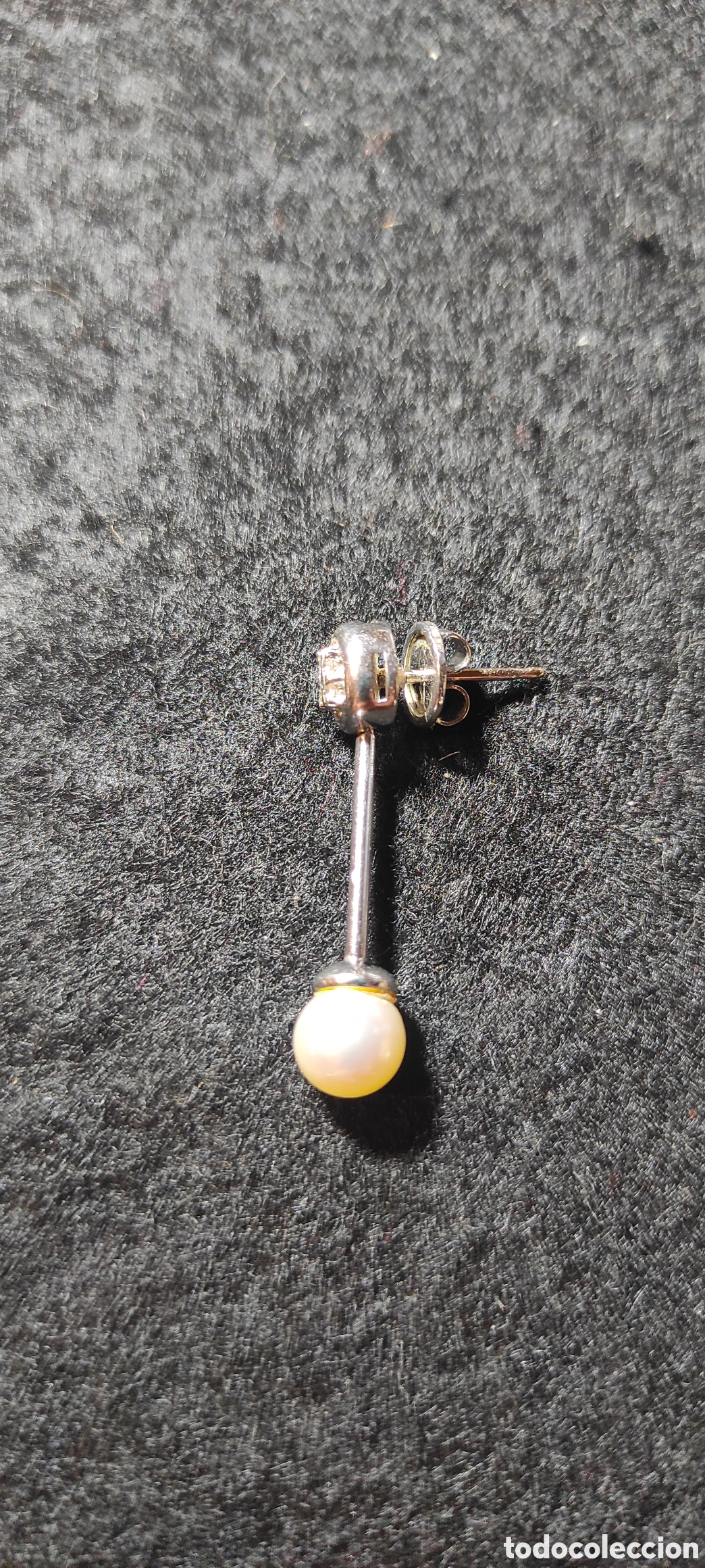 Joyeria: Pendientes de perlas sin marcaje - Foto 2