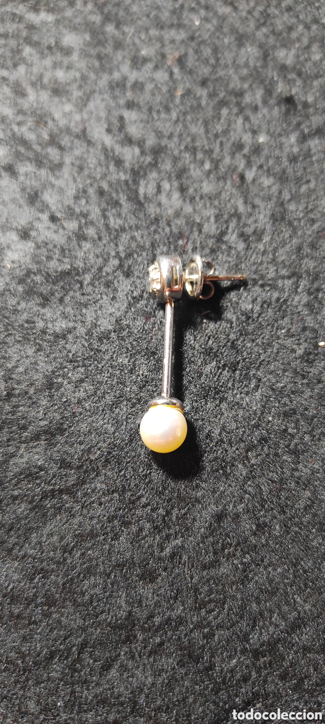 Joyeria: Pendientes de perlas sin marcaje - Foto 3