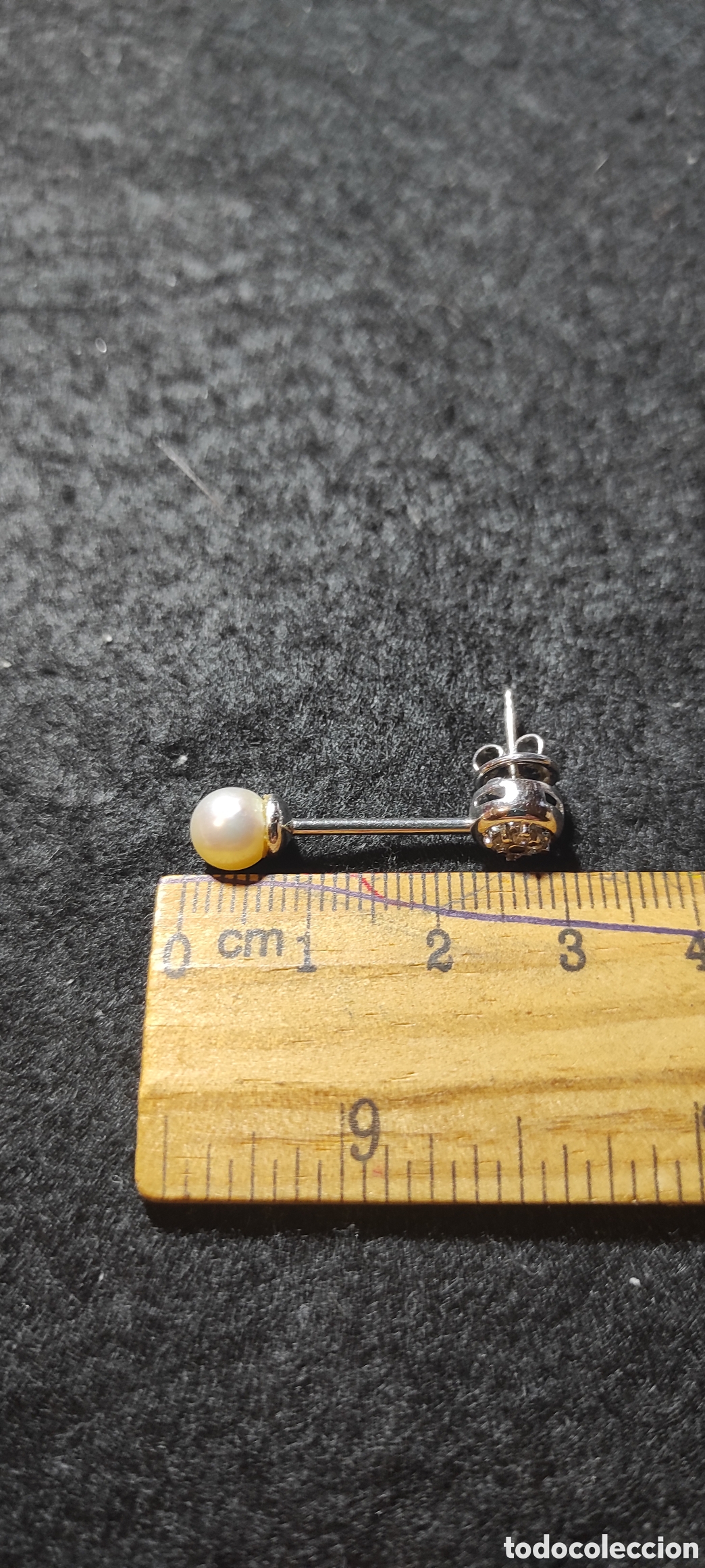 Joyeria: Pendientes de perlas sin marcaje - Foto 5