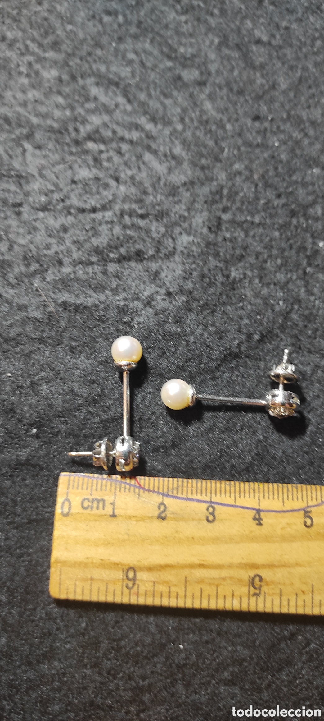 Joyeria: Pendientes de perlas sin marcaje - Foto 8