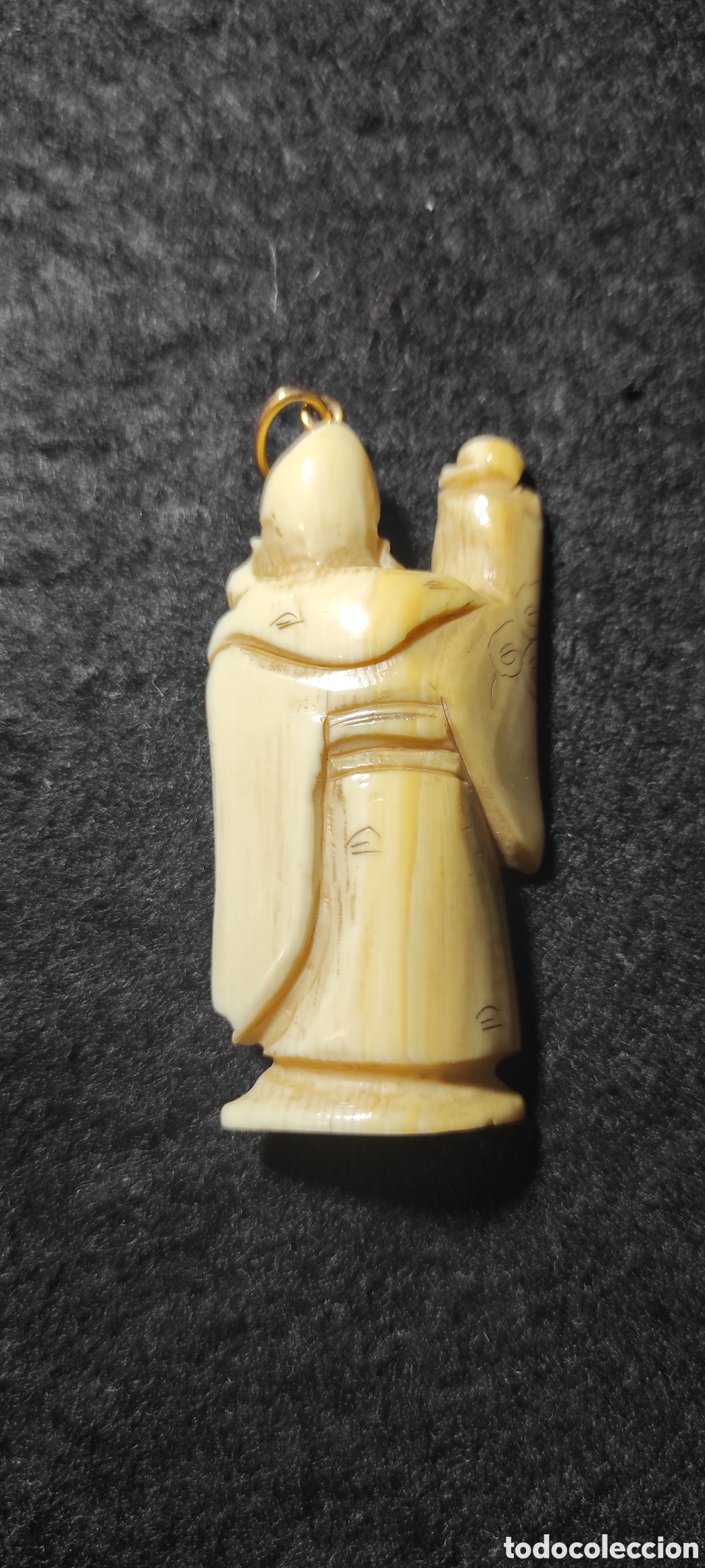 Joyeria: Colgante oriental de marfil - Foto 3