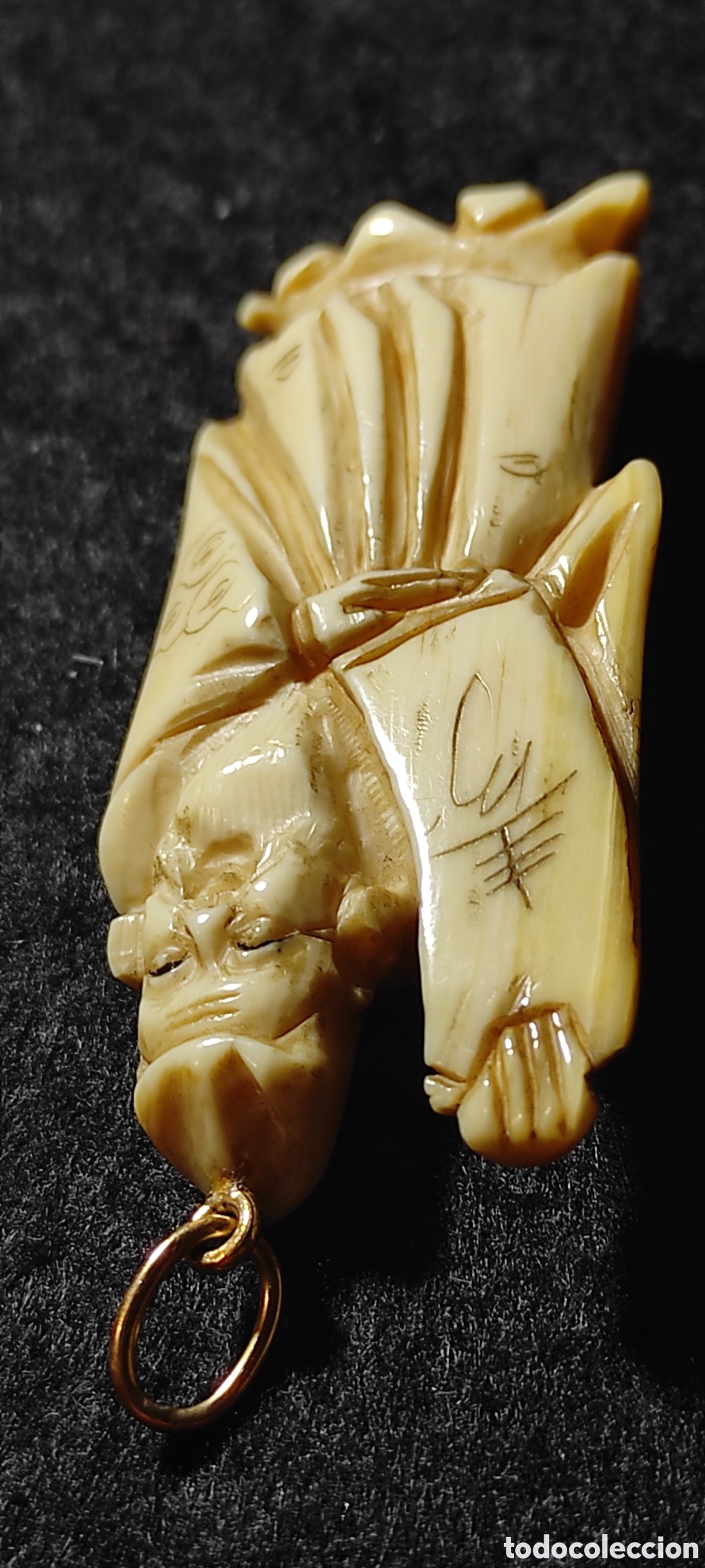 Joyeria: Colgante oriental de marfil - Foto 6