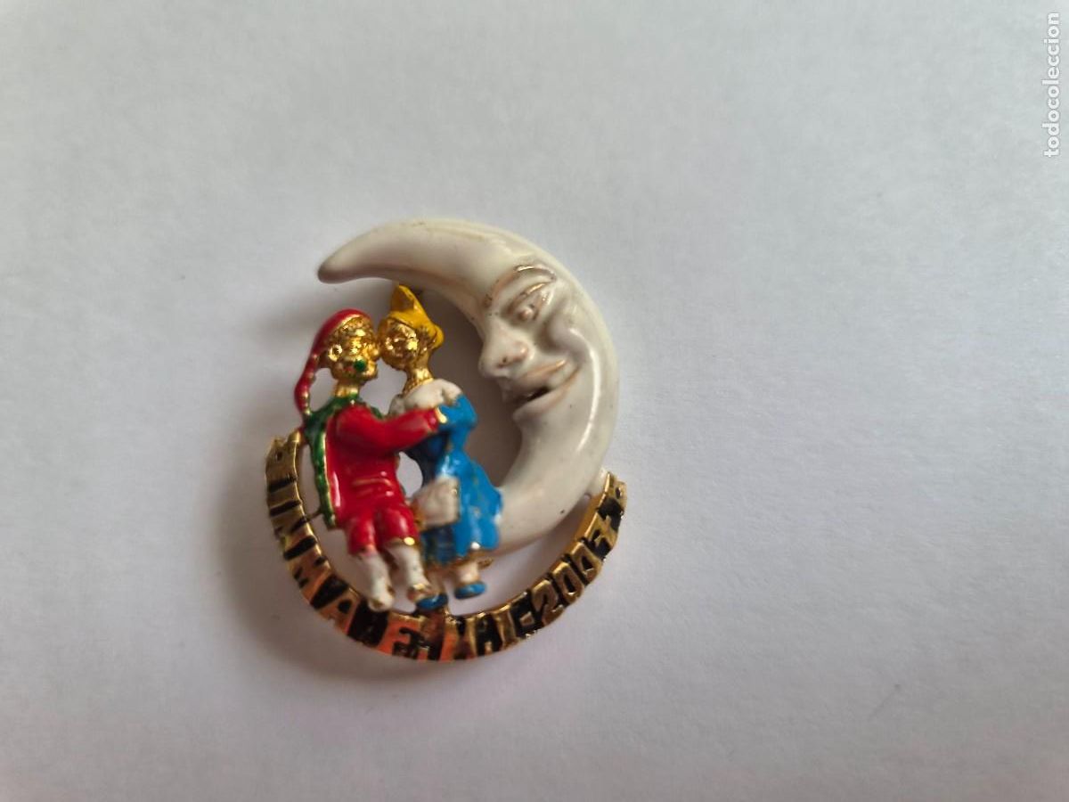 Joyeria: Broche vintage de esmalte. INMA F.M.I. 2007 - FALLERA MAYOR INFANTIL