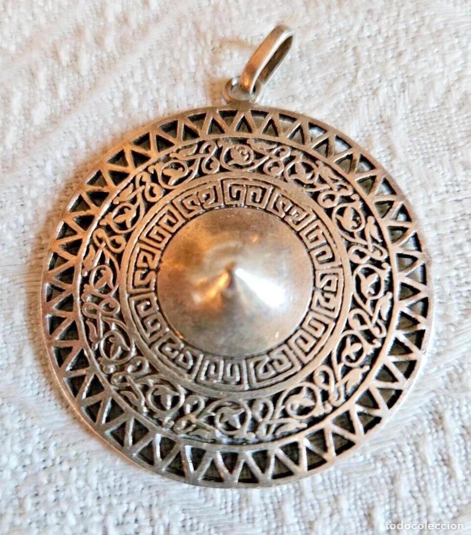 Joyeria: CREATION ORFEVRE BASQUE HENRI TEGUY ART DECO PENDENTIF EN ARGENT POINCON CRABE