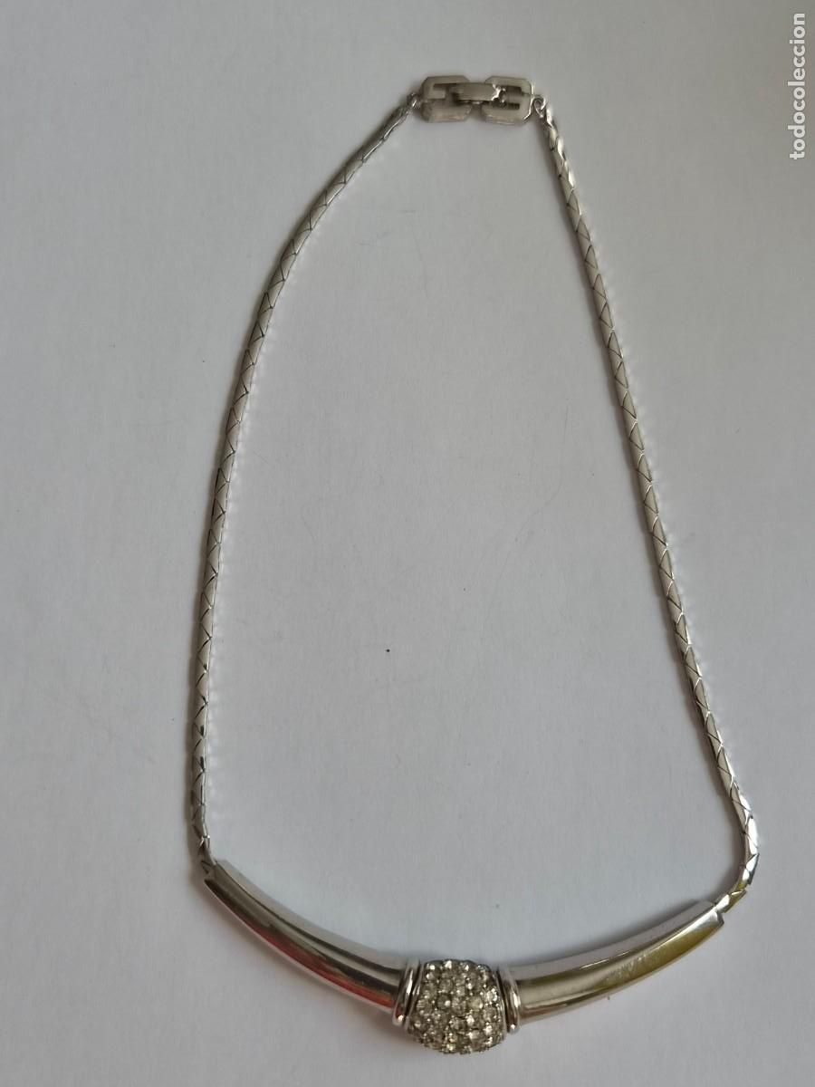 Joyeria: Collar vintage de una casa de moda francesa GIVENCHY Colecci&oacute;n de 1990
