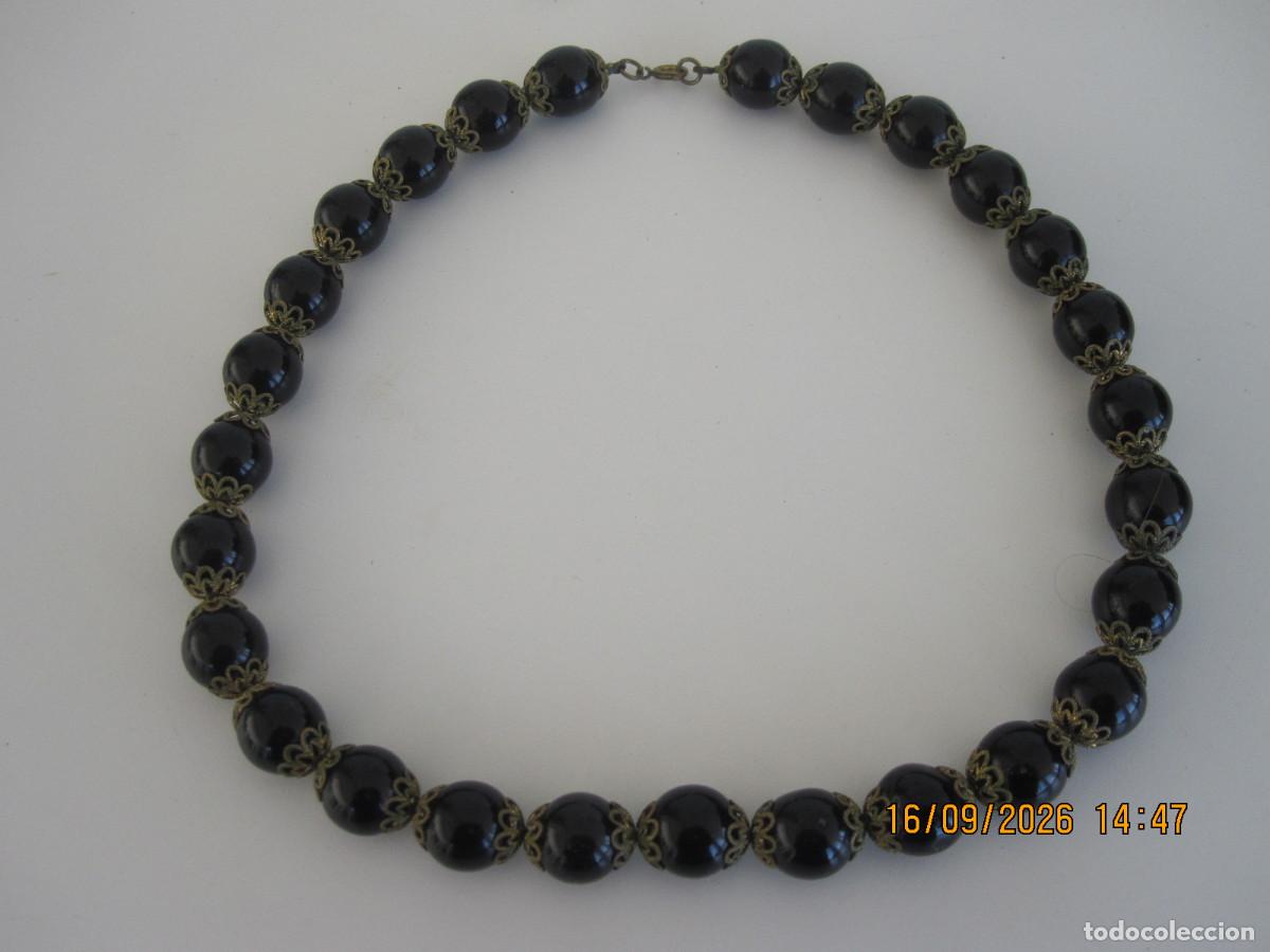 Joyeria: antiguo Collar Onix con filigranas - Foto 1