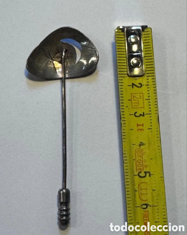 Joyeria: Broche aguja de plata 925 - Foto 2