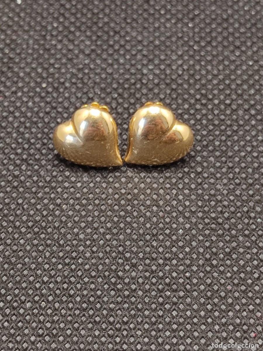Joyeria: PENDIENTES ORO 18K CORAZON