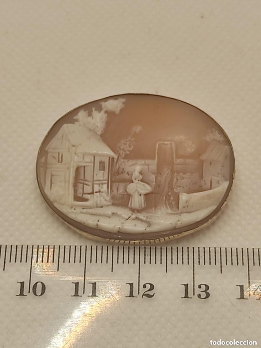 Joyeria: Broche antiguo camafeo - Foto 4
