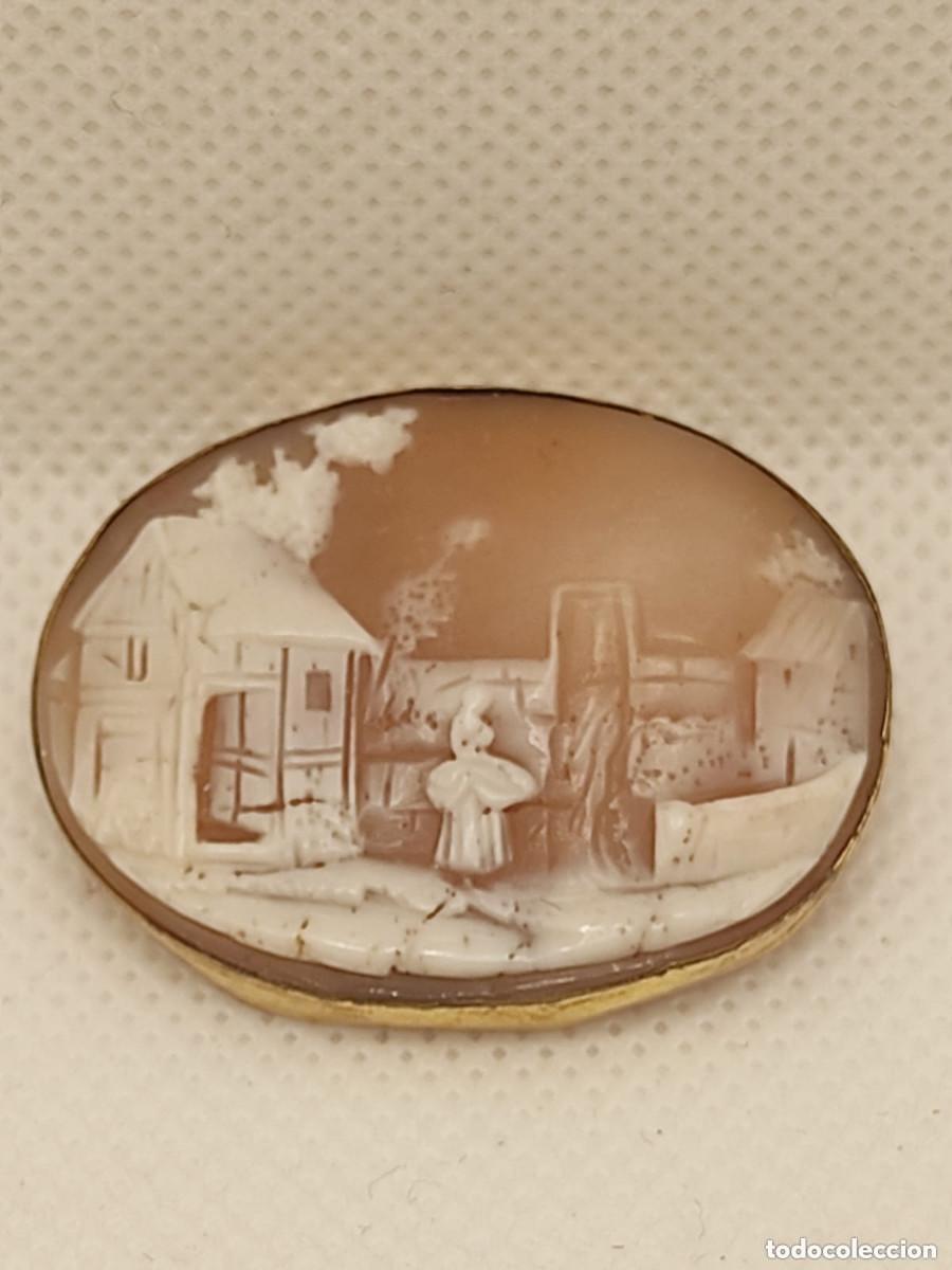 Joyeria: Broche antiguo camafeo - Foto 7