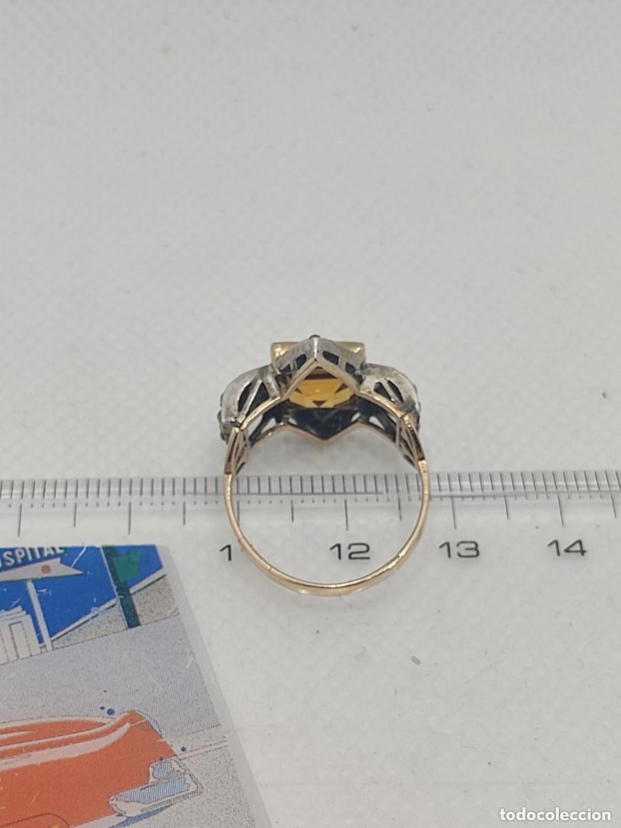 Joyeria: Sortija oro y diamantes naturales - Foto 3