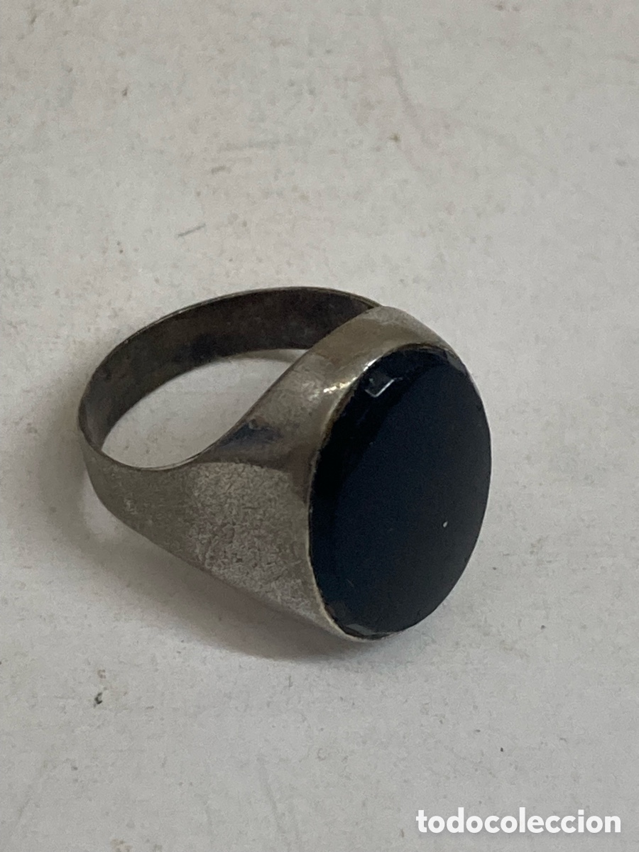 Joalharia: Anillo de plata y &oacute;nix S529