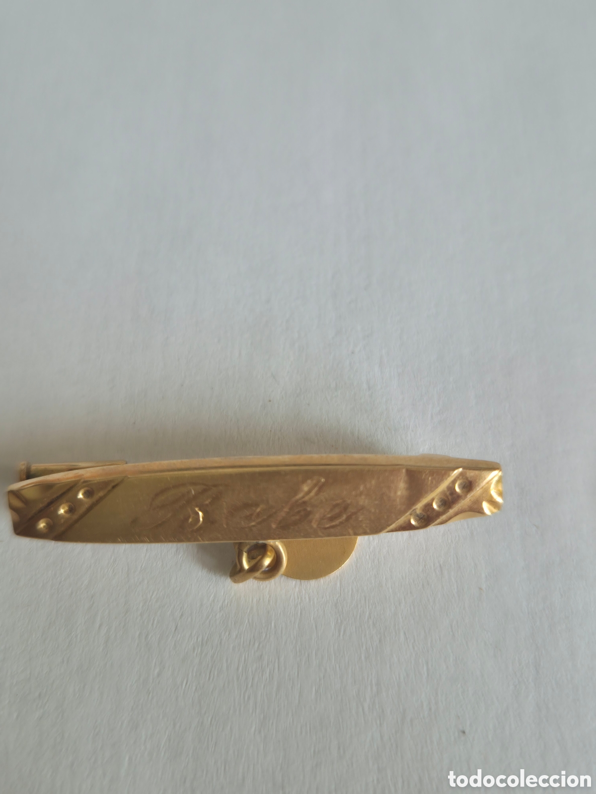 Joyeria: Precioso broche chupetero beb&eacute; en oro - Foto 2