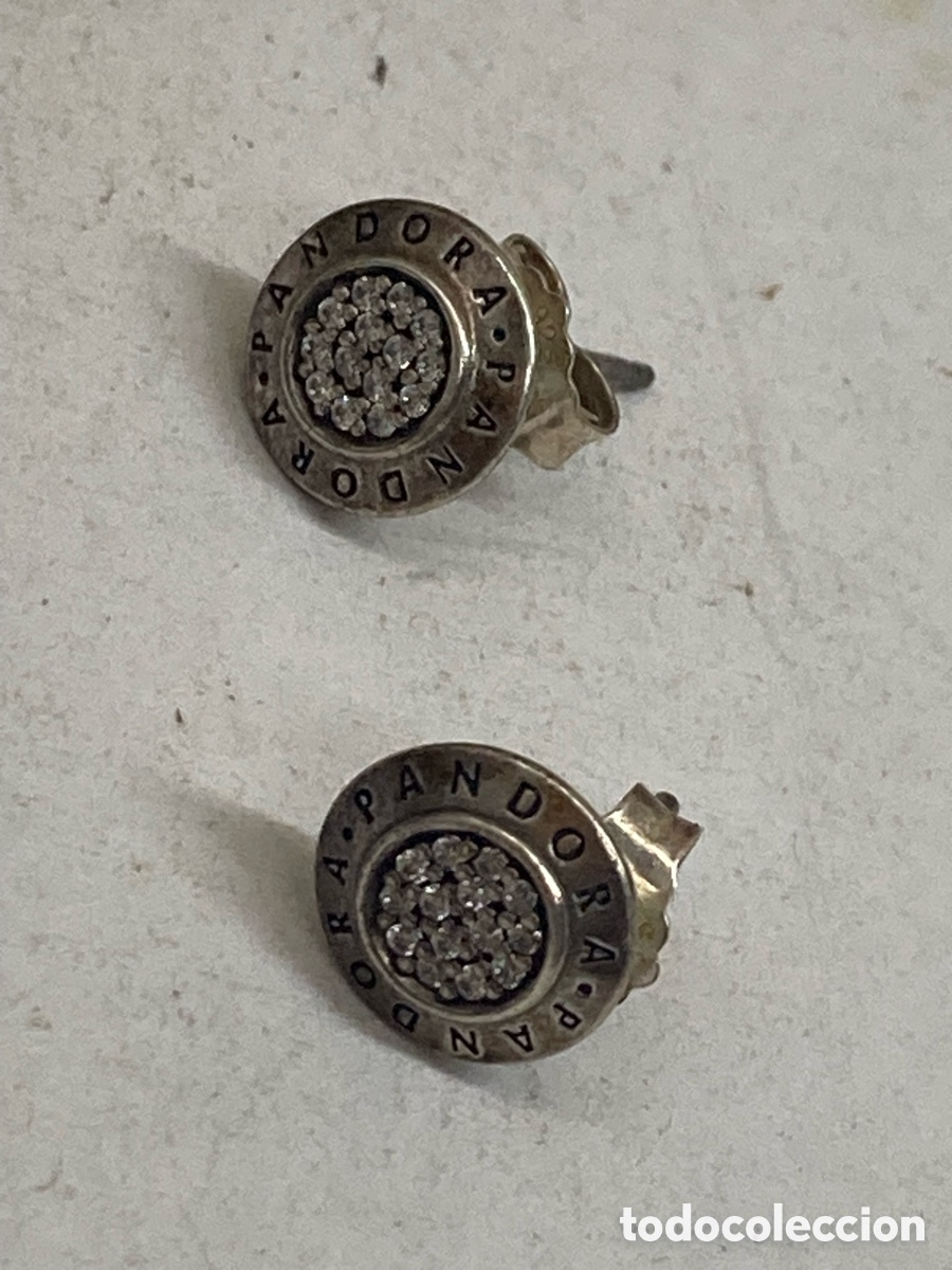 Joyeria: Pendientes Pandora de plata P528