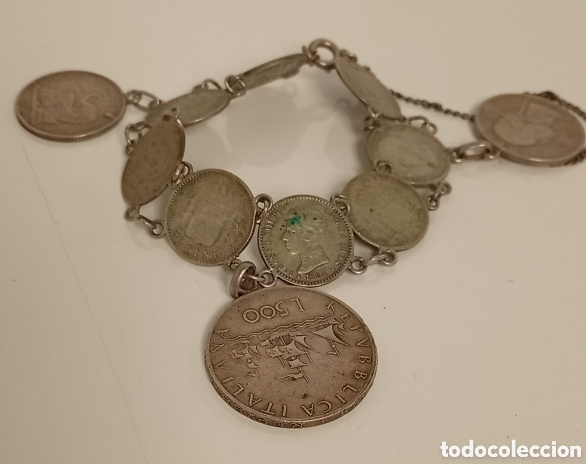 Joyeria: PULSERA UNICA Y EXCLUSIVA DE 9 MONEDAS - Foto 2