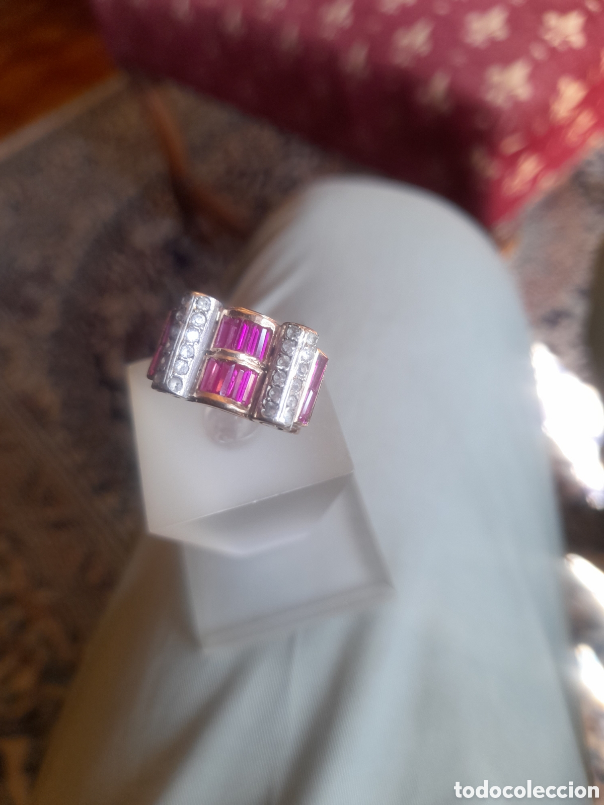 Joyeria: Anillo de oro, rubies y brillantes Chevalier - Foto 2