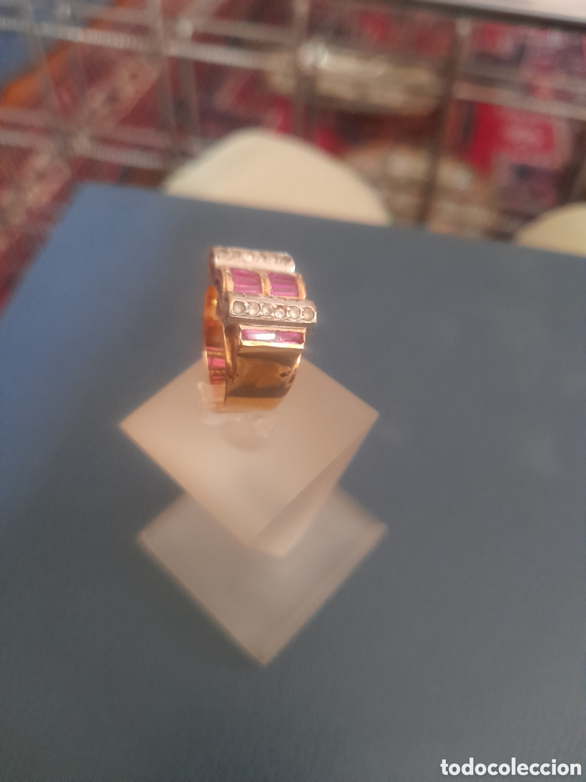 Joyeria: Anillo de oro, rubies y brillantes Chevalier - Foto 4