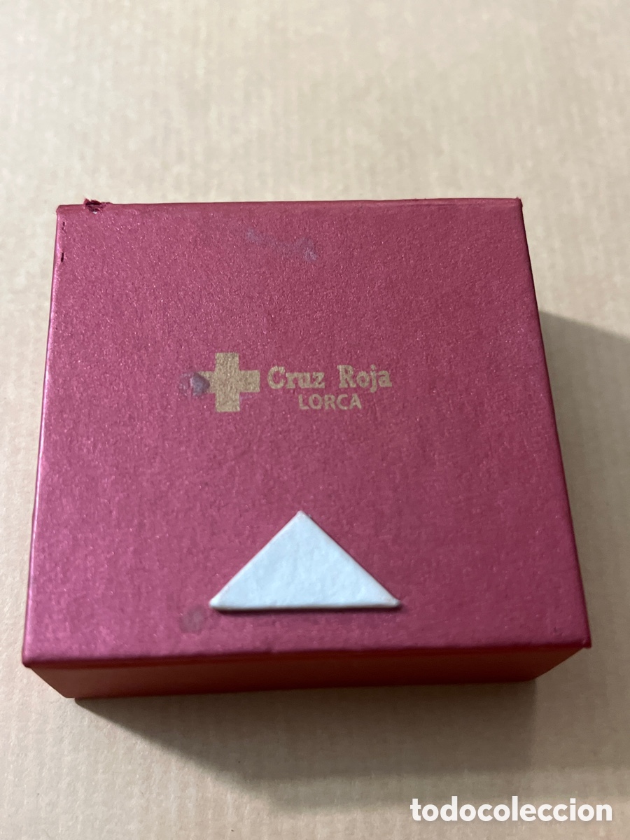Joyeria: PIN DE SOLAPA CRUz ROJA LORCA. - PLATA - Foto 4
