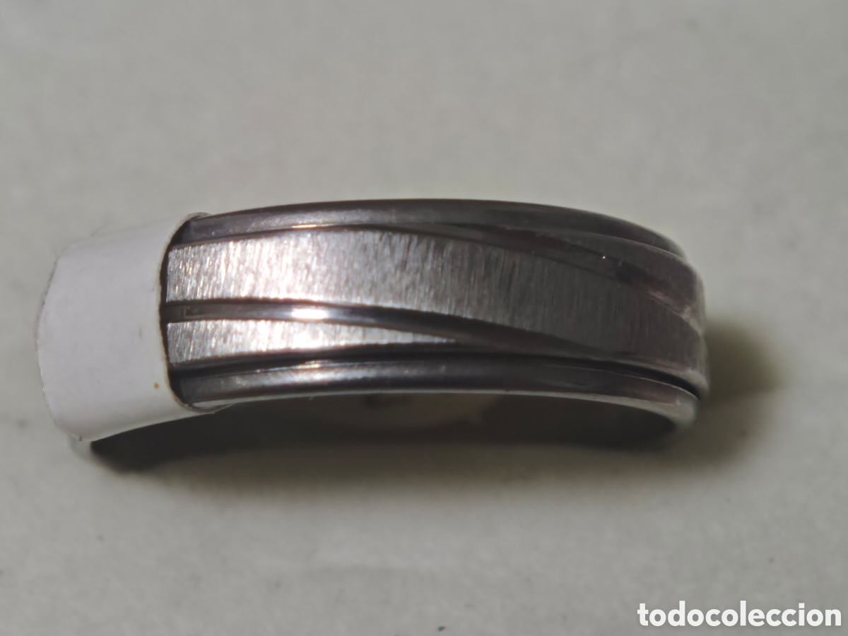 Joyeria: Anillo de acero nuevo estrenar hombre