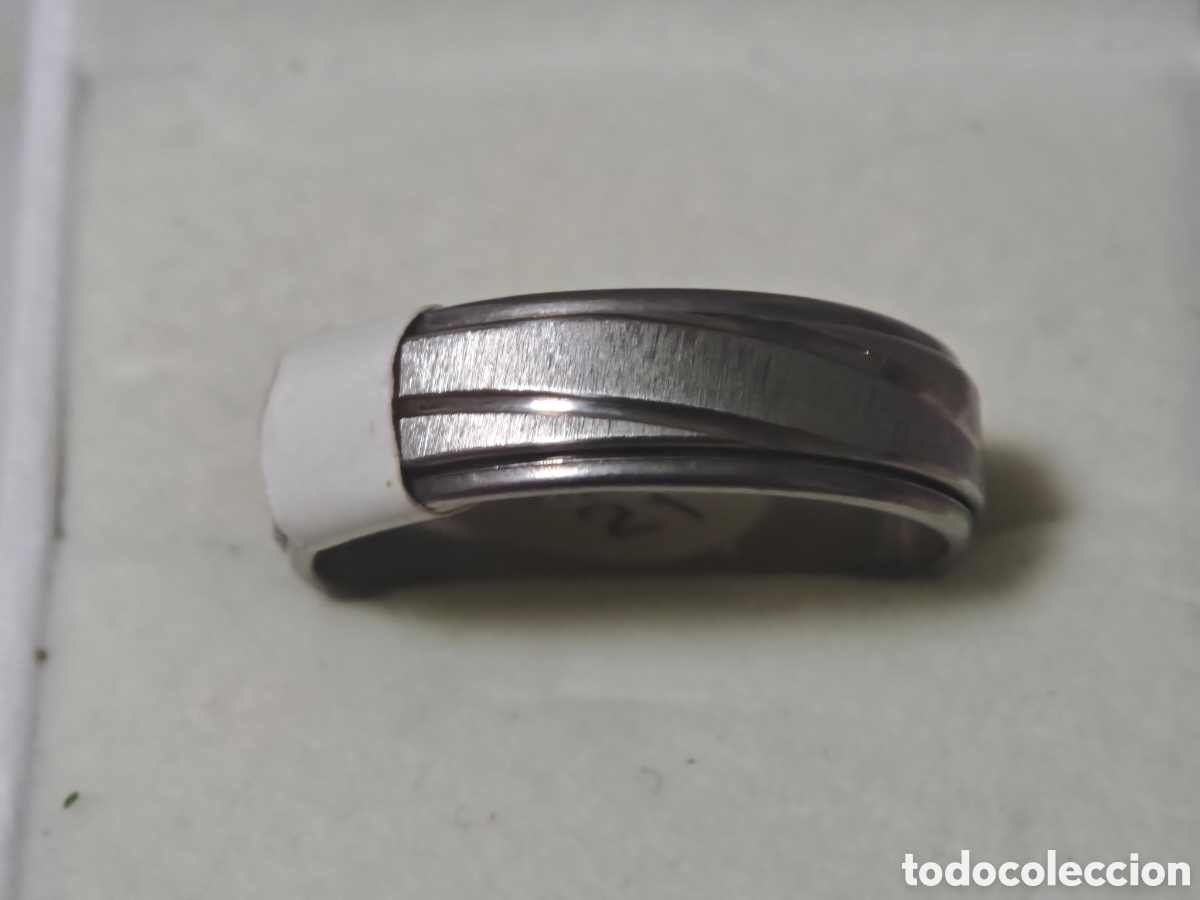 Joyeria: Anillo de acero para hombre nuevo - Foto 2