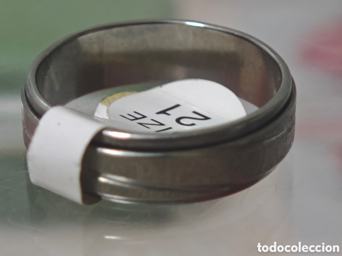 Joyeria: Anillo de acero para hombre nuevo - Foto 3