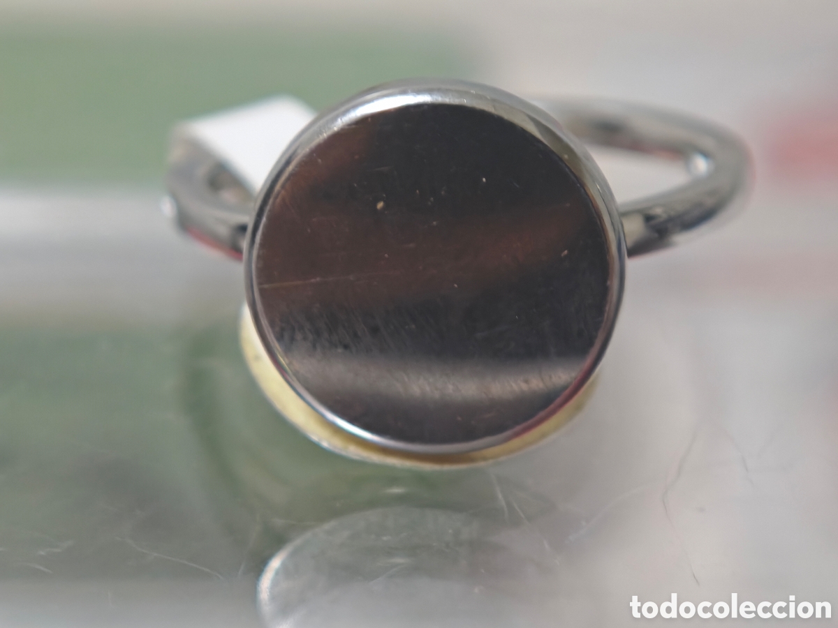 Joyeria: Anillo de acero nuevo estrenar - Foto 2