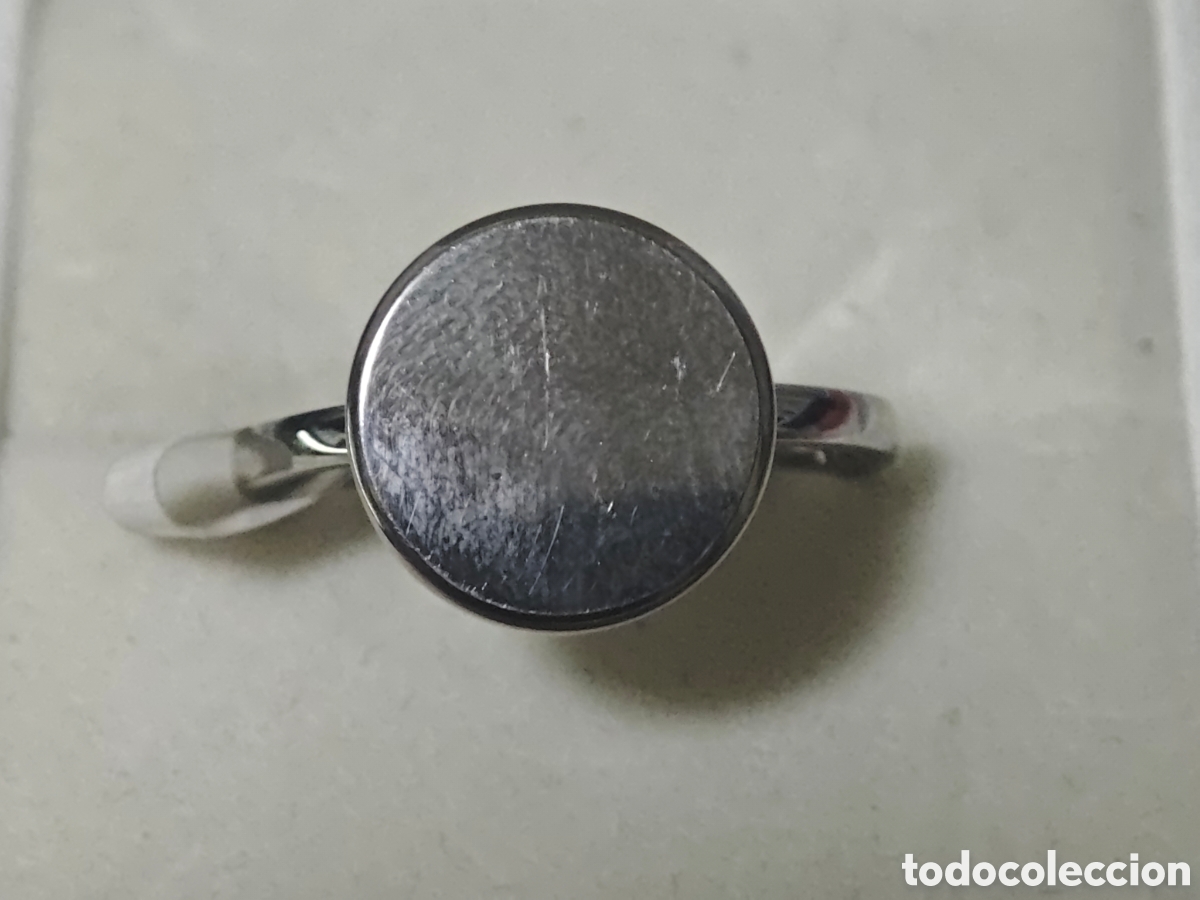 Joyeria: Anillo de acero nuevo estrenar