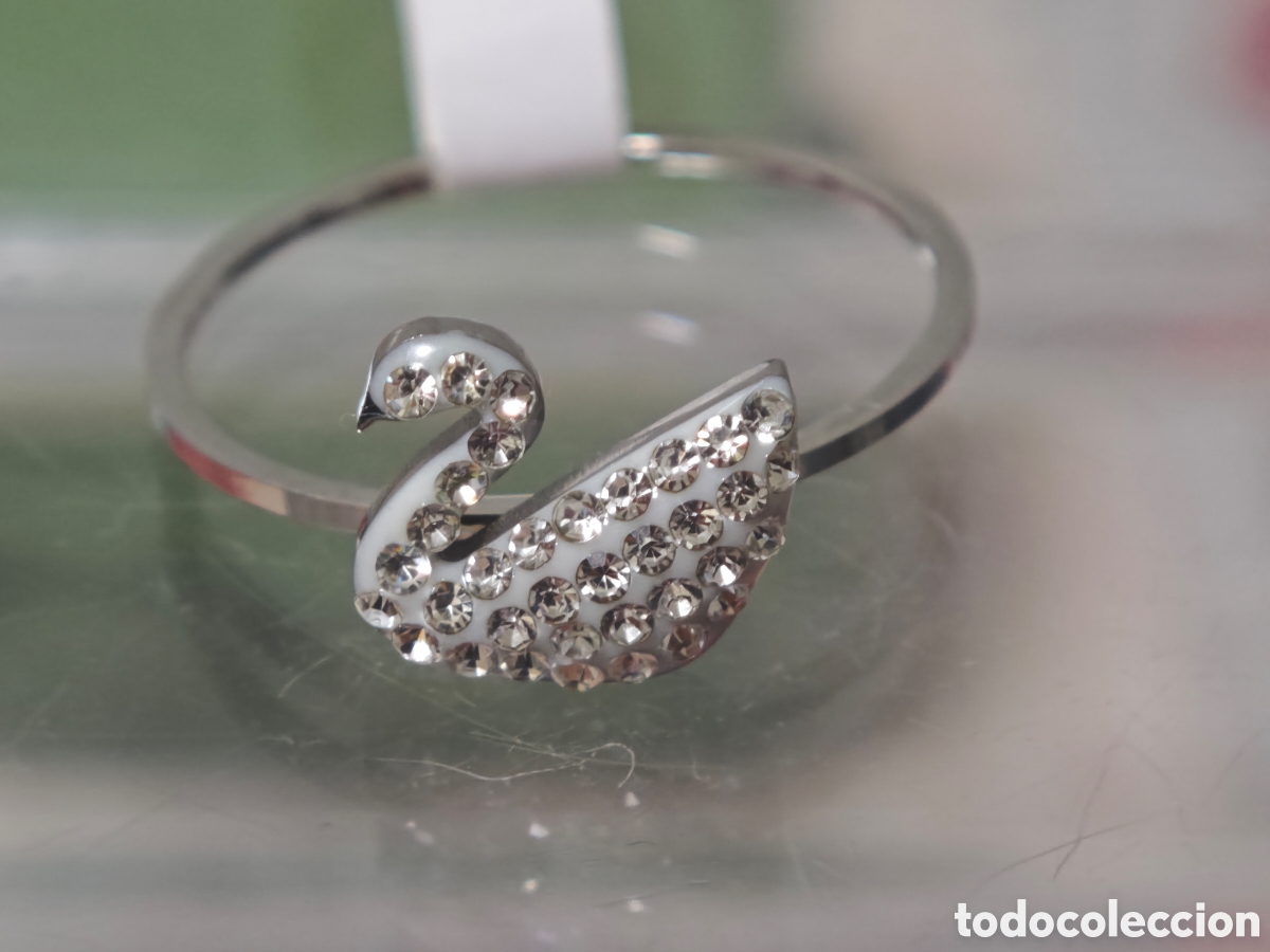 Joyeria: Anillo de acero inoxidable en forma de pato - Foto 3