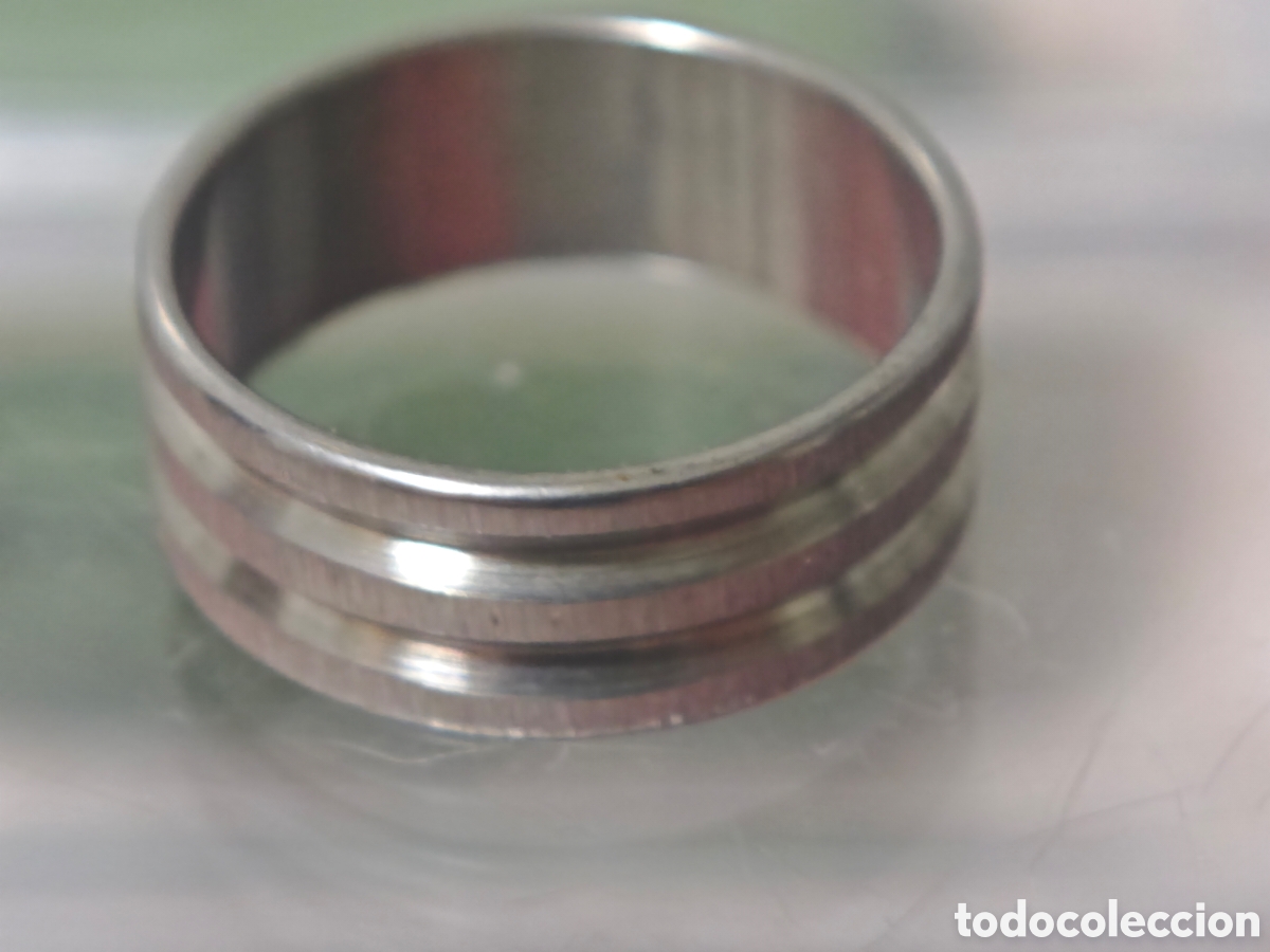 Joyeria: Anillo en acero inoxidable nuevo - Foto 2