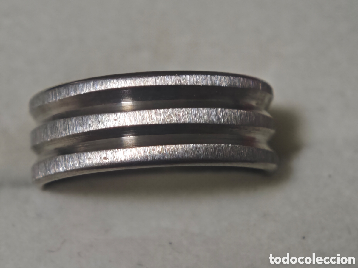Joyeria: Anillo en acero inoxidable nuevo