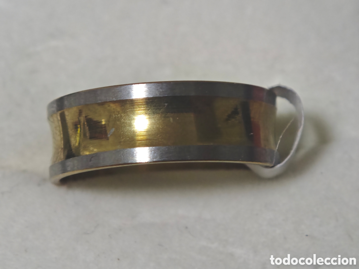 Joyeria: Bonito anillo en acero inoxidable en oro y plata - Foto 1