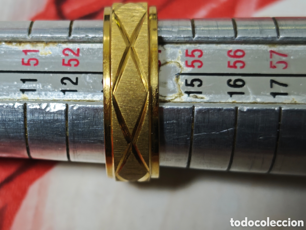 Joyeria: Anillos en acero inoxidable con ba&ntilde;o - Foto 2