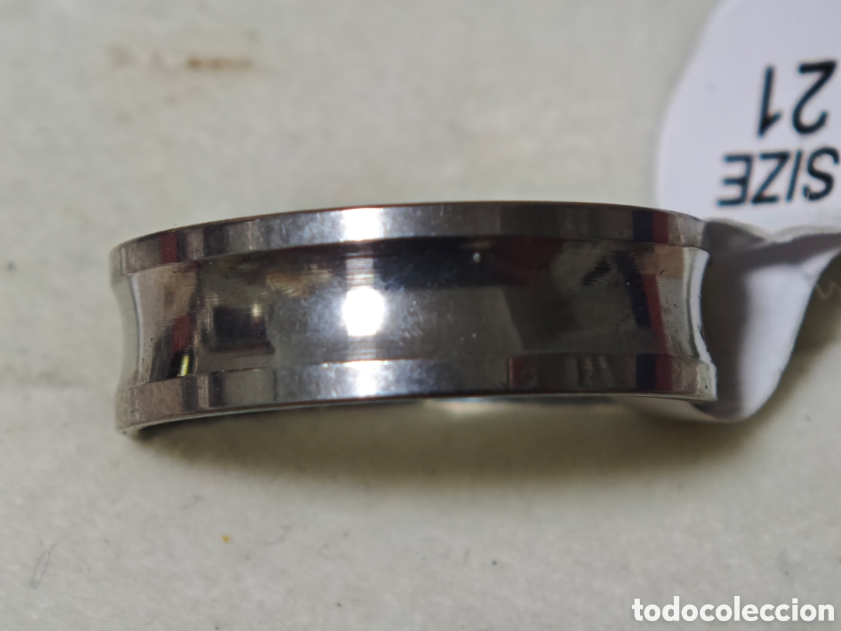 Joyeria: Bonito anillo en acero inoxidable nuevo hombre