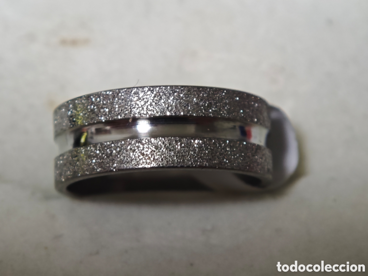 Joyeria: Bonito anillo en acero inoxidable nuevo - Foto 2