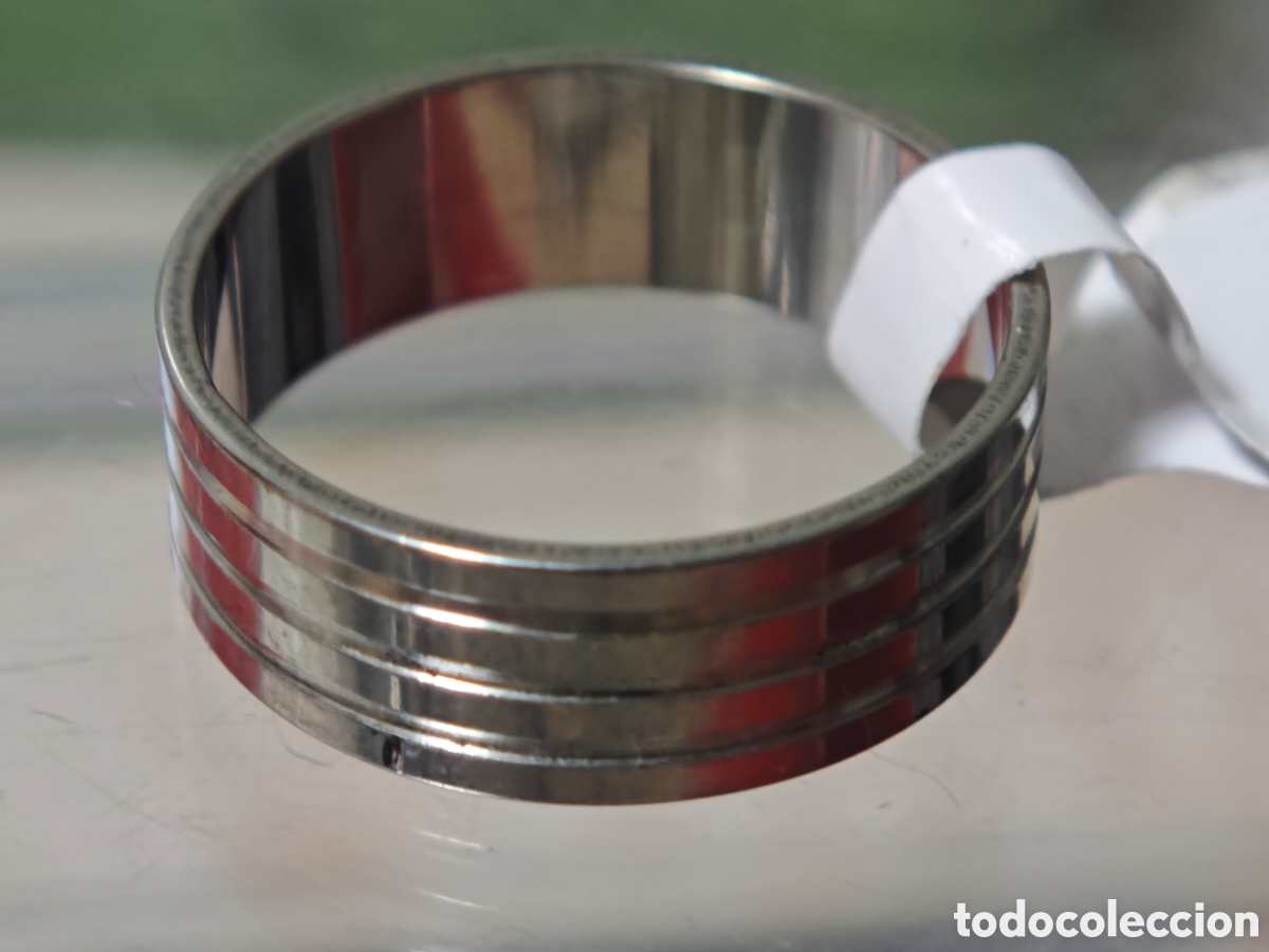 Joyeria: Anillo de acero inoxidable nuevo - Foto 2