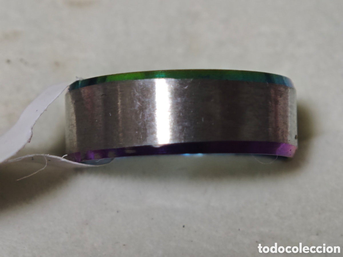 Joyeria: Anillo en acero inoxidable con varios colores - Foto 2