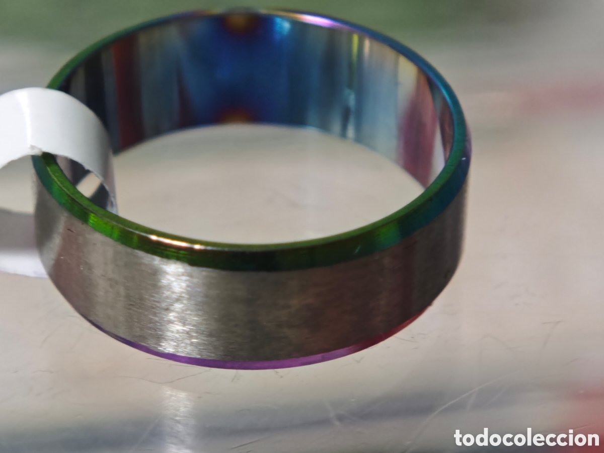 Joyeria: Anillo en acero inoxidable con varios colores - Foto 3