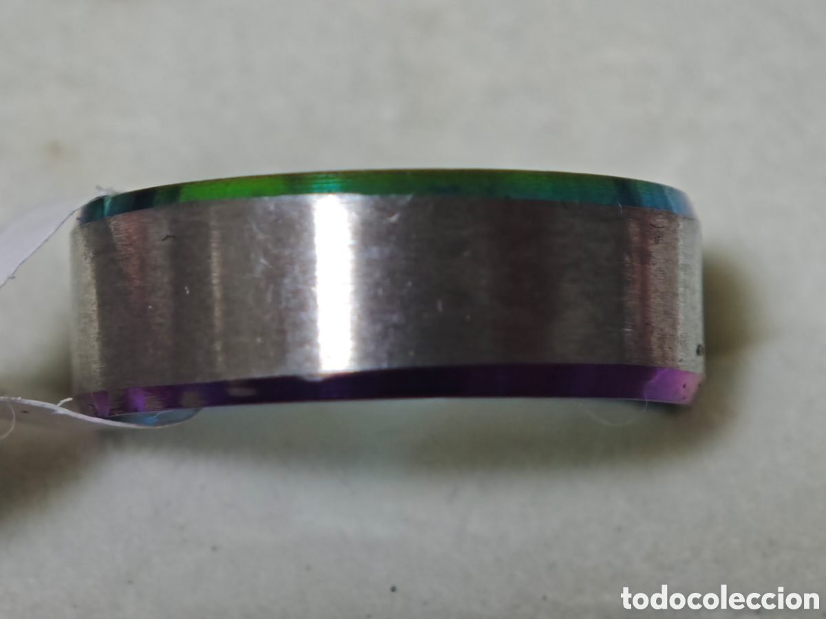 Joyeria: Anillo en acero inoxidable con varios colores - Foto 1