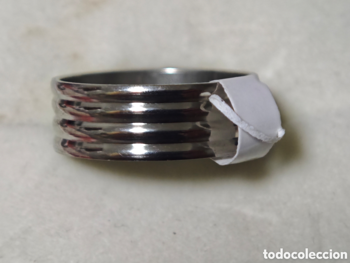 Joyeria: Anillo nacen en acero inoxidable nuevo a estrenar