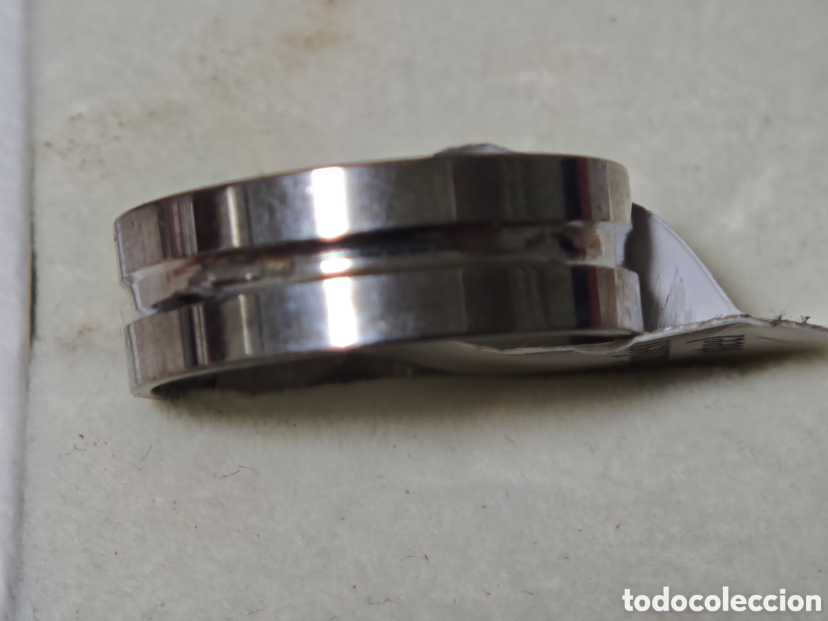 Joyeria: Anillo en acero inoxidable nuevo