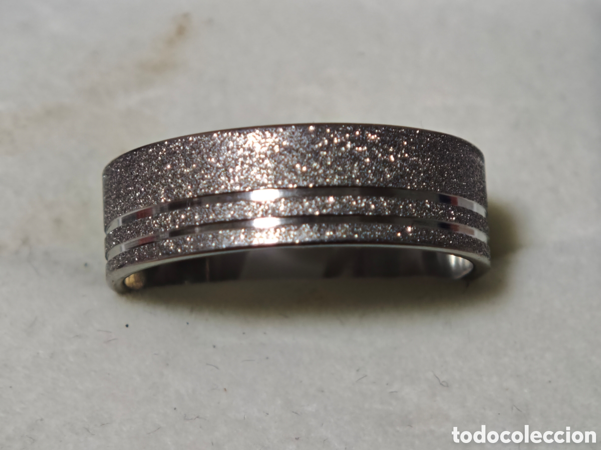 Joyeria: Borint bonito anillo en acero inoxidable hombre