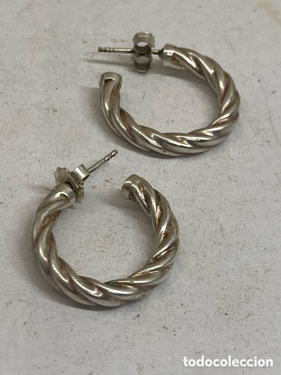 Joyeria: Pendientes de plata P529